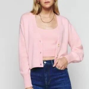 Reformation Varenne cashmere set